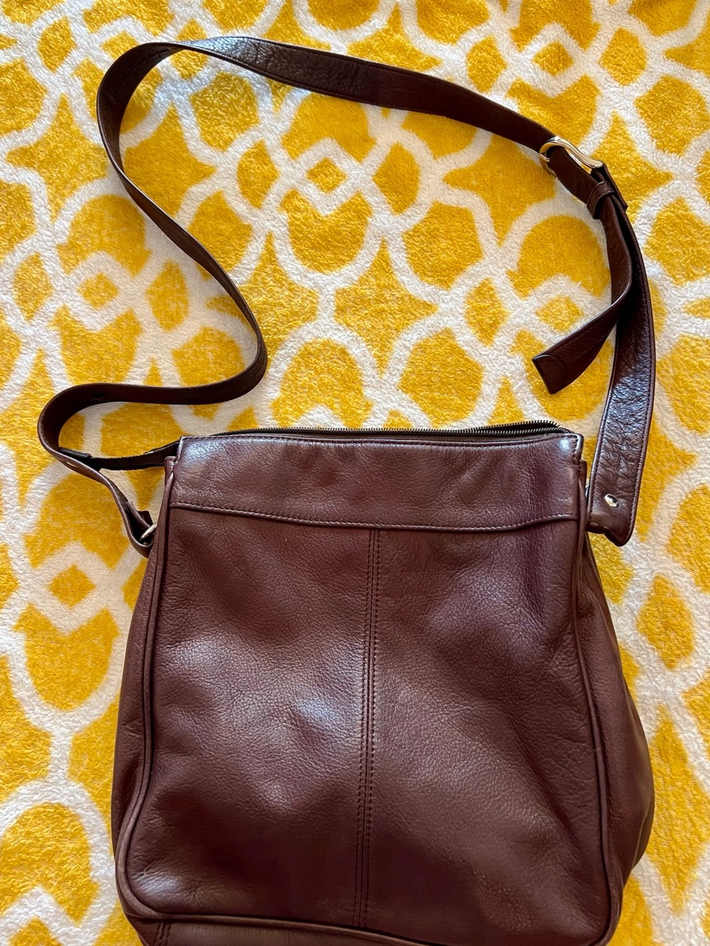 Wilsons Leather Brown Crossbody Bag
